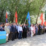 Воины-афганцы на митинге, посвященном 30-ой годовщине начала вывода советских войск из Афганистана